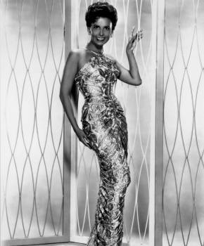 Lena Horne in gown