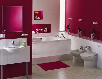 Pink bathroom Felicia Neguleanu-Fala