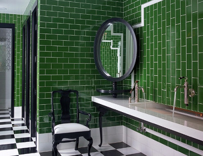 Green Bathroom - KELLY-WEARSTLER