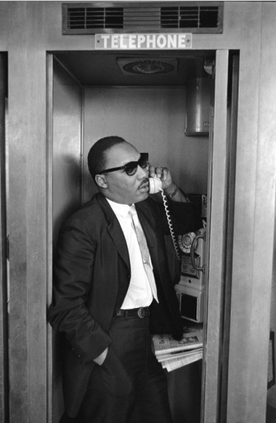 MLK on the road conducting business 