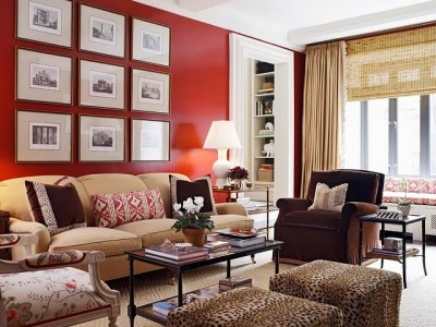 livingroom-leopard and red Kelly Robson