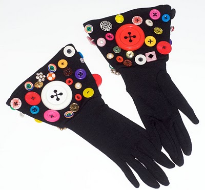 Patrick Kelly button gloves