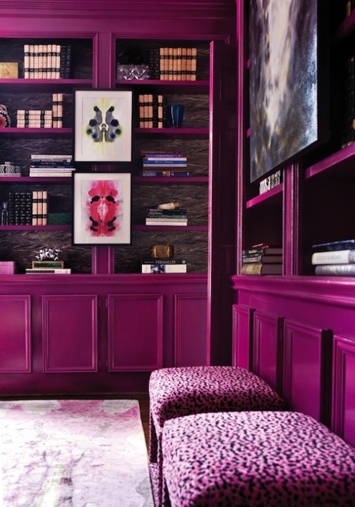 Library Purple - Lindsey Coral Harper