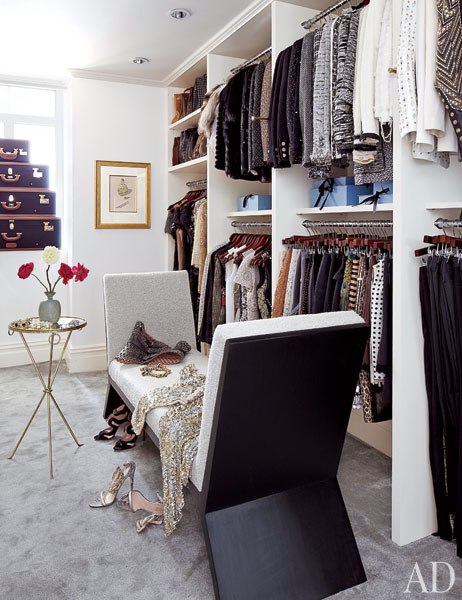 stylish closet of Nina Garcia