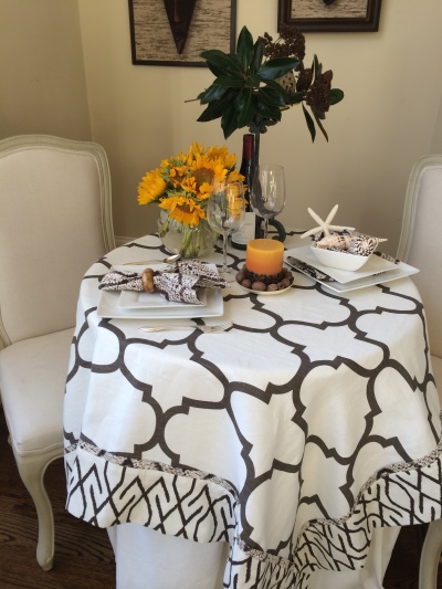 Thanksgiving side table