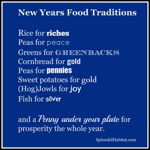 New Years Foods