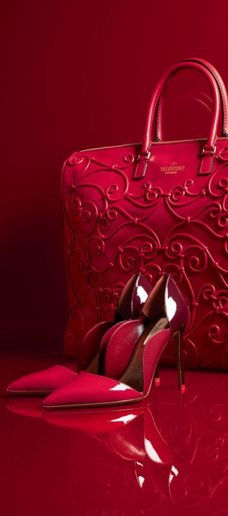 Valentino handbag & shoes