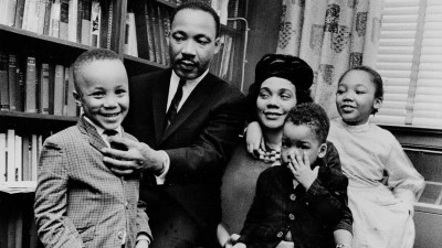 MLK with family 1963
