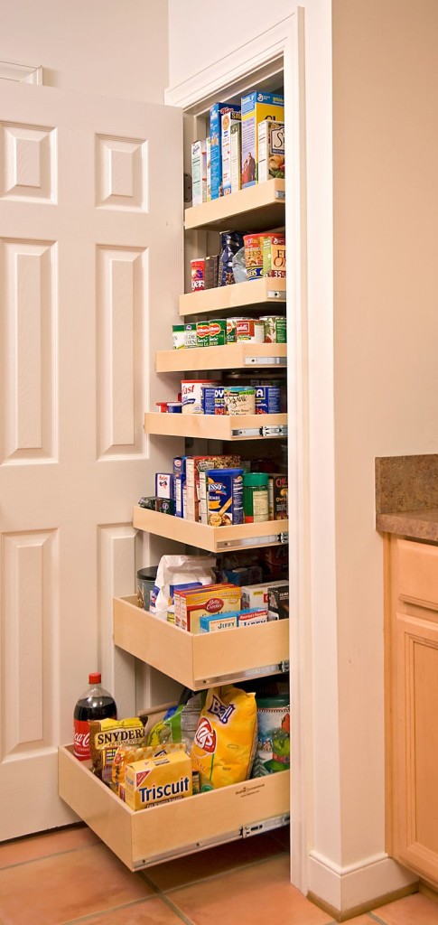 Pull out pantry shelves