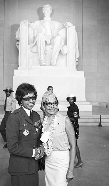 Josephine with Lena 1963 March on Washington