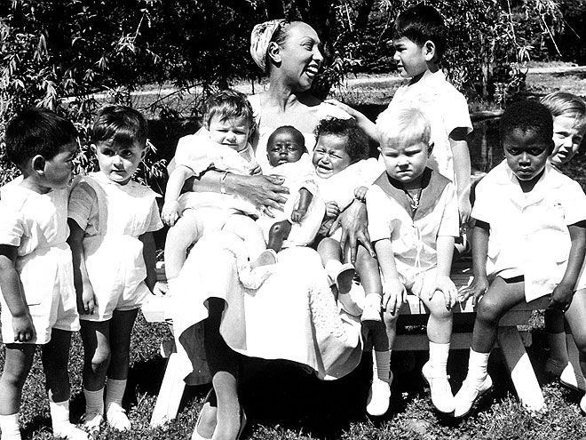Josephine with kids Rainbow Tribe