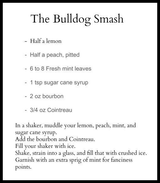 Cocktail Recipe - bulldog smash