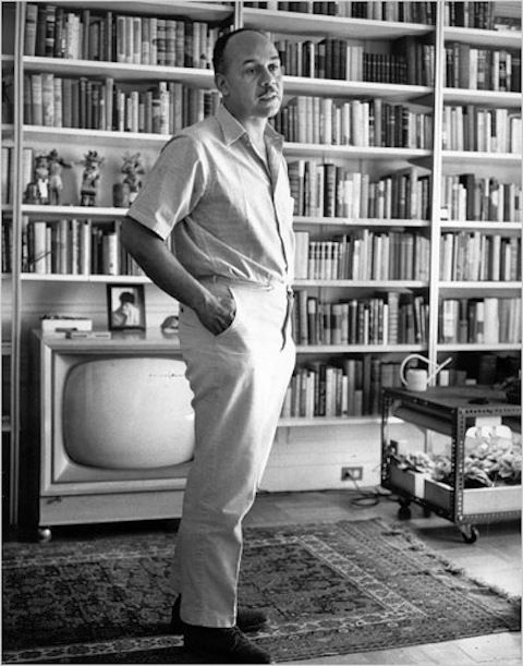 Ralph Ellison at home in 1950's