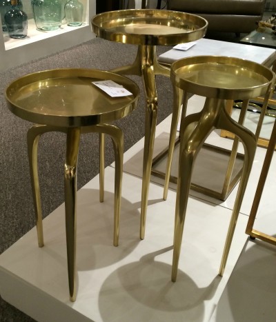 Brass Drink Tables - GV