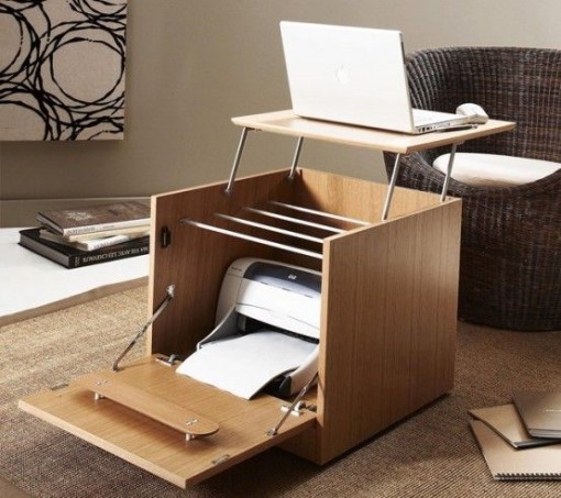 Desk in a box - small spaces