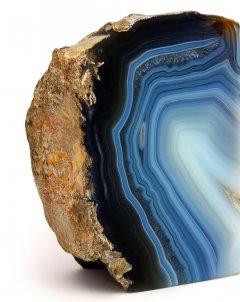 blue-agate rough stone