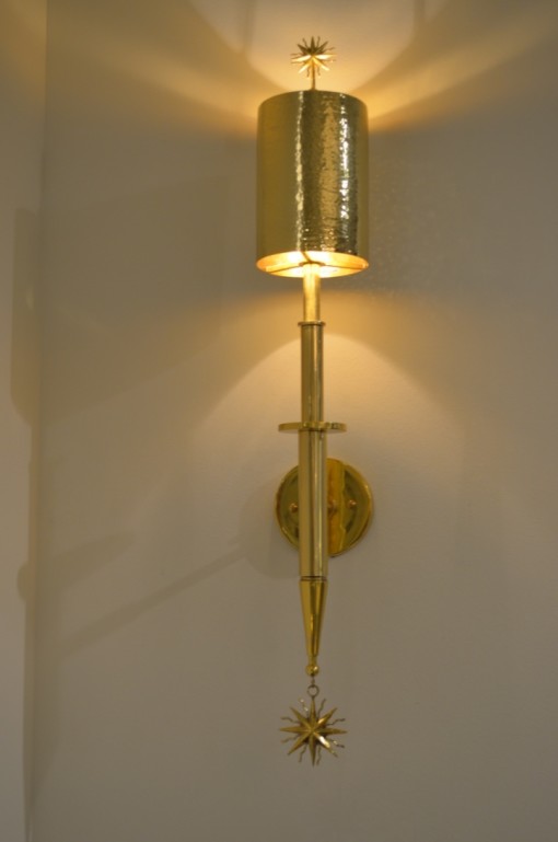 Gold wall sconce - Arteriors