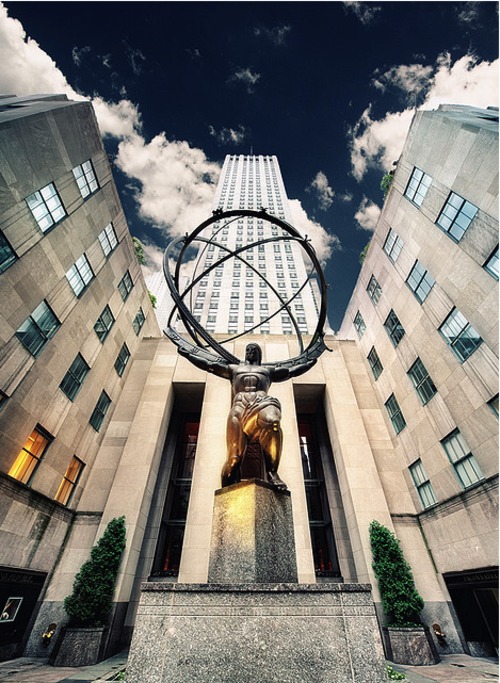 30 Rockefeller Center Art Deco statue
