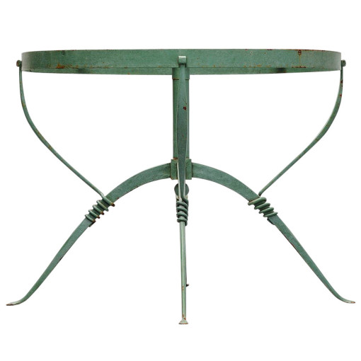 Art Deco iron table - Raymond Subes Maison Dominique