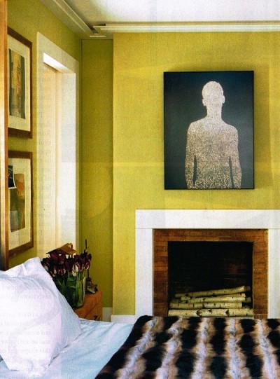 Chartreuse-bedroom