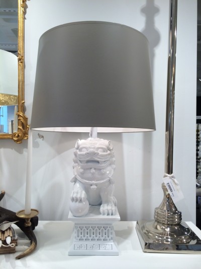 Chines Dragon White lamp