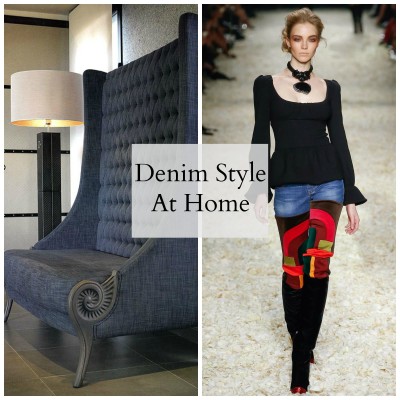 Denim Chic Style at home