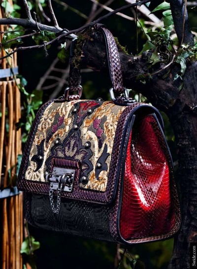 Dolce&Gabbana Brocade Handbag - Eastern Influences