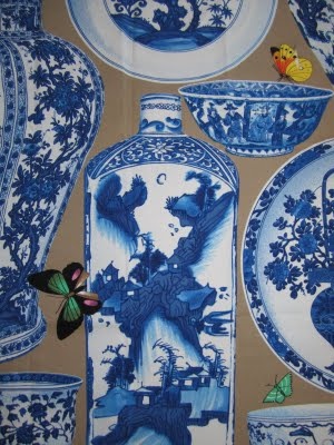 Manuel Canovas Jardin Blue - Eastern Influences