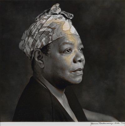 Maya Angelou by Jean Moutoussamy-Ashe - Maya's Art collection