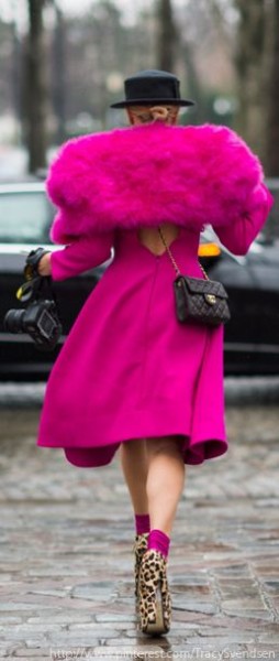 Hot Pink coat