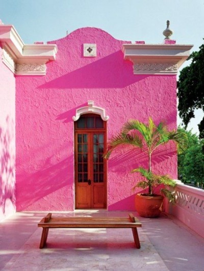Pink home Mexico