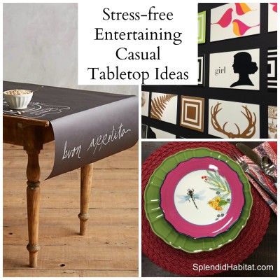 Stress-free Tabletop Ideas - Splendid Habitat