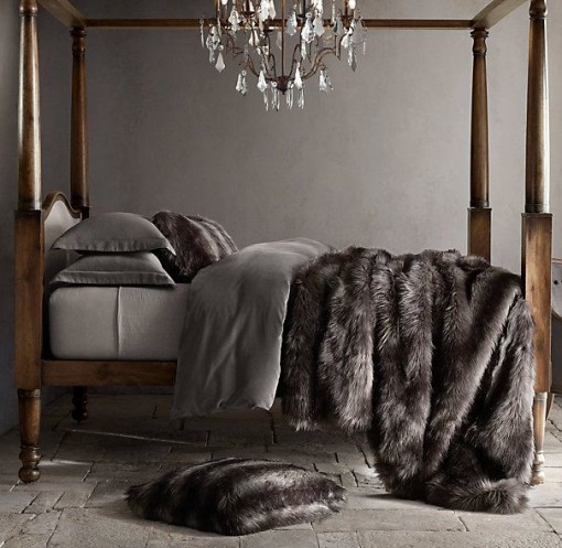Warm & Fuzzy bedroom RH
