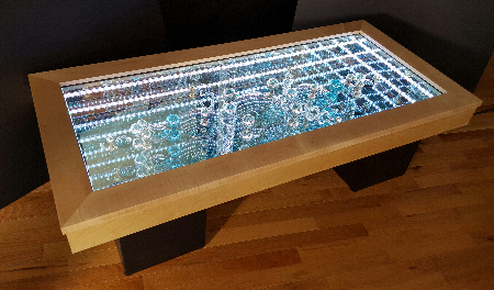 Infinity Art table - American Craft SHow